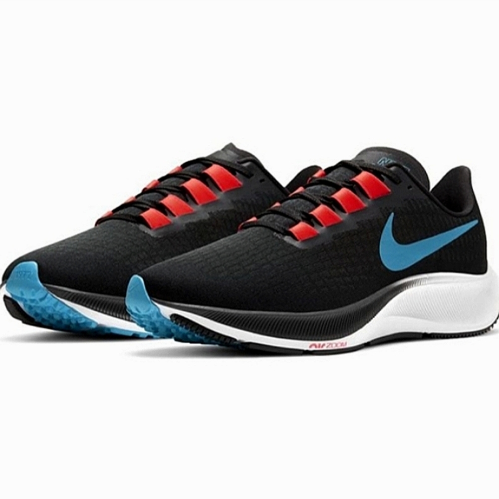 Great Used Condition Nike Air Zoom Pegasus 37 Men's Running Shoes No Insoles